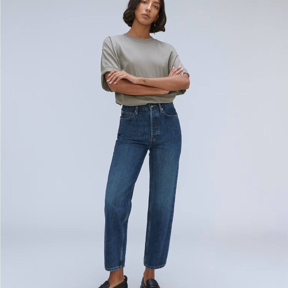 Everlane Blue Jeans (Indigo) size 28 NWT - 29.5” inseam